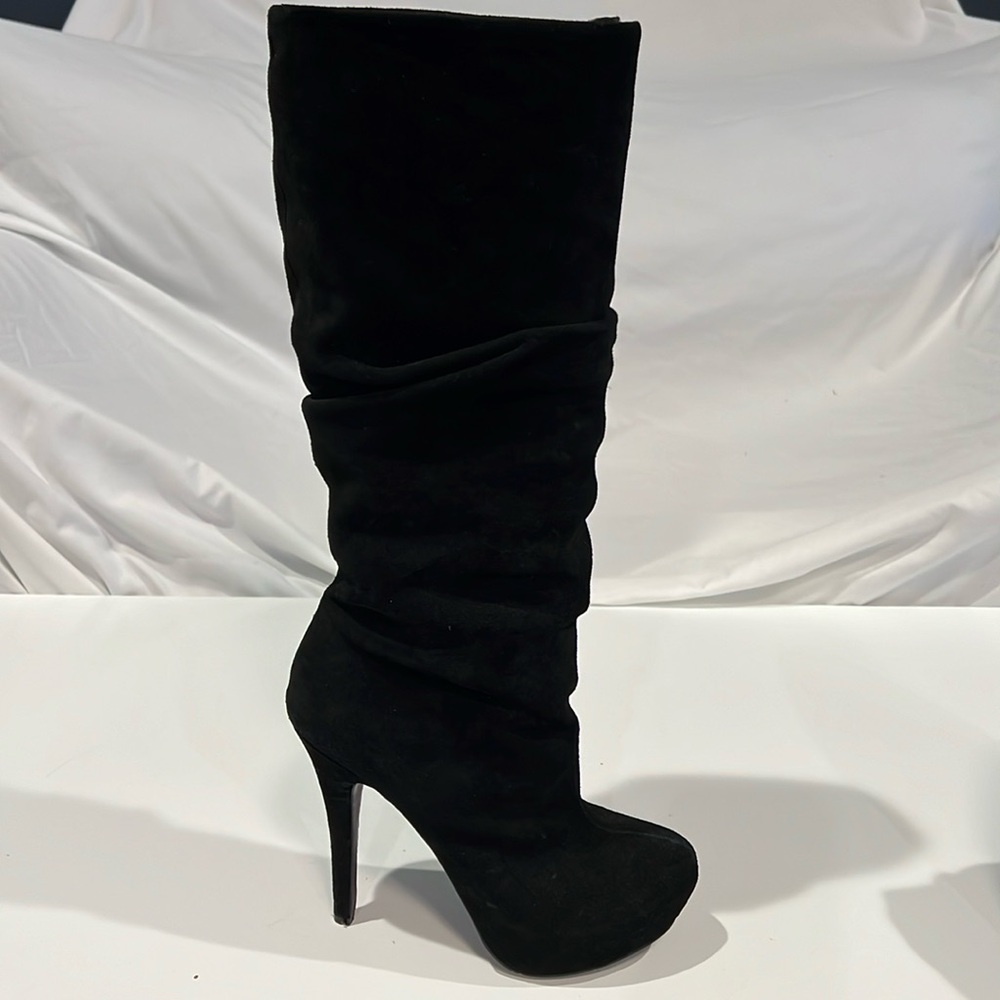 Mojo Moxy Platform Suede Boots - image 1